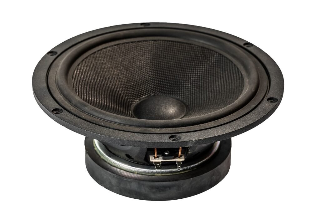 8″ Black Kevlar Cone Woofer